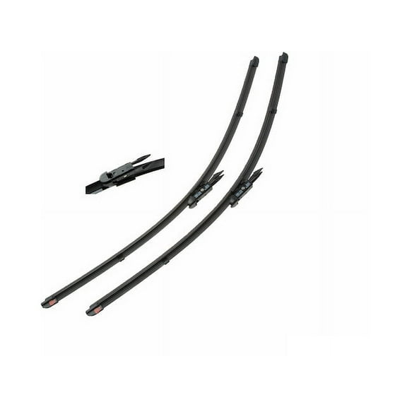 Wiper Blade Set - Compatible with 2015 Mercedes-Benz C300