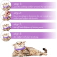 thumbnail image 3 of Collar calmante ajustable Sincero para gatos 3 piezas 15 pulgadas, 3 of 7