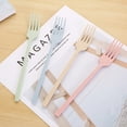 thumbnail image 3 of pitrice 3Pcs Kids Children Chopsticks Fork Spoon Set Utensil Set Travel Cutlery Camping Tableware, 3 of 9