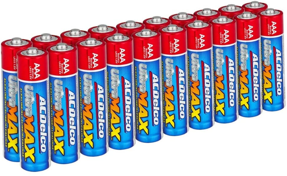 20-Count ACDelco AAA Batteries UltraMAX Premium Alkaline Battery 