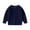 Navy, variant on Lmnyox Toddler Kids Sweaters Ribbed Knit Long Sleeve Crew Neck Shirts Fall Winter Casual Basic Pullover Sweater