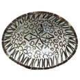 thumbnail image 2 of Stoneage Arts Inc 16" Brown and White Helm Cinnamon Scented Handmade Bowl, 2 of 3