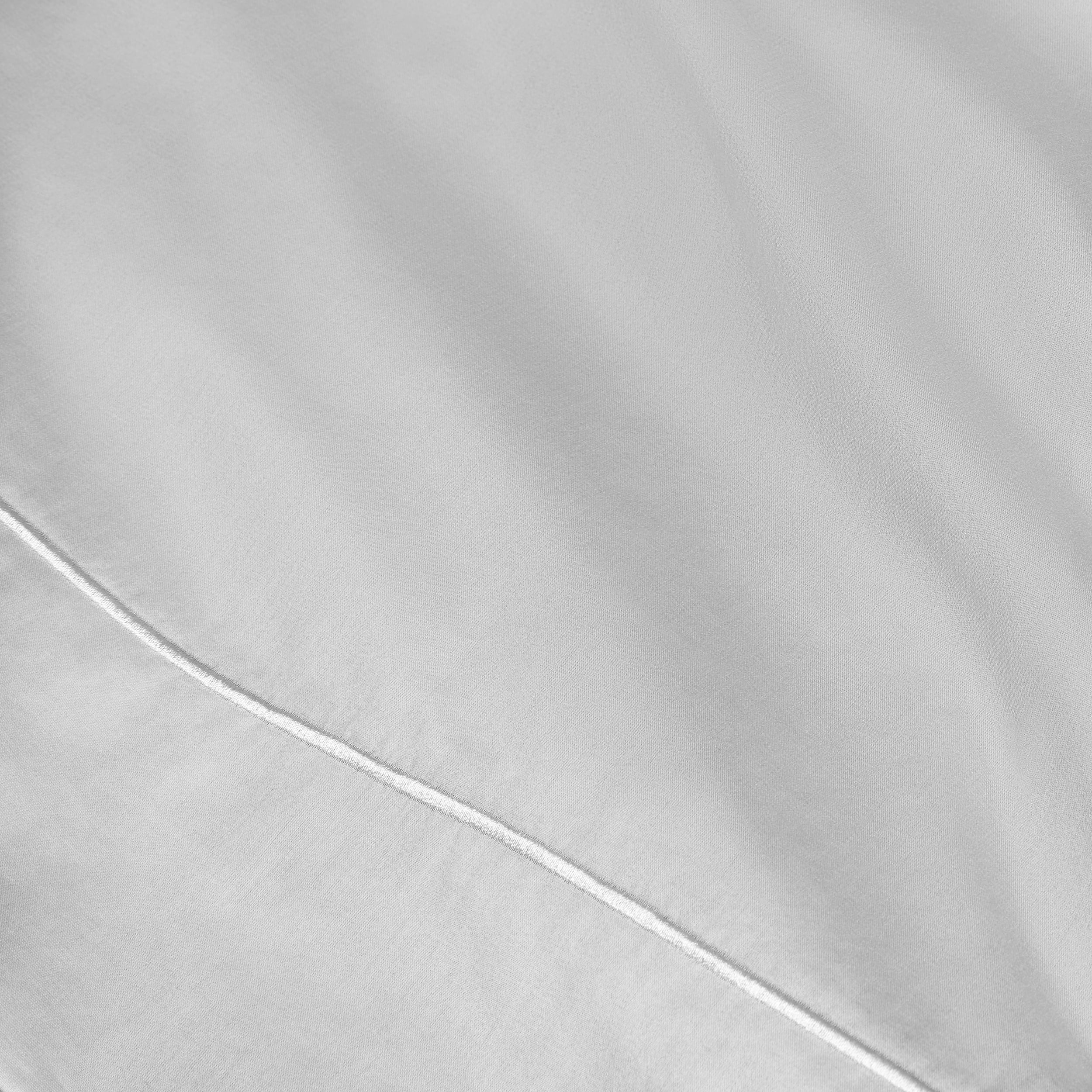 Hotel Style 600 Thread Count Grey Egyptian Cotton Adult Pillow Cases, King (2 Count)