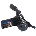 thumbnail image 2 of Video Camera Camcorder Full HD Vlogging with External Microphone, 2 of 4