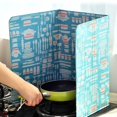 thumbnail image 3 of ACDANC Cooking Heat Baffles,Eco-Friendly and Durable Material Splatters Screen for Frying,Stylish and Practical Design Kitchen Accessories,Blue, 3 of 5