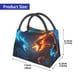 thumbnail image 2 of Fotbe Red And Blue Fire Dragon C Bolsa Térmica Portátil con Estampado, Bolsa de Entrega de Alimentos Aislada, Bolsa Reutilizable de Gran Capacidad para Comidas y Supermercado, 2 of 6