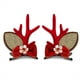 thumbnail image 5 of Horquilla Pinza para el pelo con forma de cuernos de reno, ideal para fiestas navideñas (2 unidades). JASKFLY, 5 of 9
