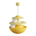 thumbnail image 1 of Jouet pour Chat à Support Inversé avec Balle en Peluche à Ressort, Jouet pour Animal, Base Lestée, Rotation Fluide à 360 Degrés, Jouet d'Activité pour Chat d'Intérieur, 1 of 8