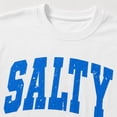 thumbnail image 3 of Salty Graphic T-Shirt, Unisex Classic Fit Cotton Tee, 3 of 9