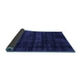 thumbnail image 2 of Ahgly Company Indoor Square Persian Blue Bohemian Area Rugs, 5' Square, 2 of 4