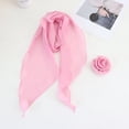 thumbnail image 3 of Yokua French Style Neckwear for Women Party Dress Necktie Fashion Rose Flower Scarf, 3 of 21