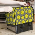 thumbnail image 7 of Uemuo Pirate Skulls Print Toaster Cover 2 Slice, Small Kitchen Appliance Covers, Toaster Oven Cover with Loop, Bread Machine Cover Dust Cover Protection, 7 of 7