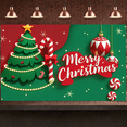 thumbnail image 5 of Decorative Design Christmas Banner Holiday Tree Candy Cane for Christmas Party Decoration Indoor Celebration Winter Event, 5 of 9
