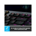 thumbnail image 5 of Logitech G915 Lightspeed Wireless RGB Mechanical Gaming Keyboard, Black, 5 of 9