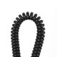 thumbnail image 3 of 20cm Long Multicolor Plastic Lobster Claw Clasp Key Chain Strap Flexible Spring Sprial Coil Cord 6 Pcs, 3 of 3