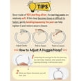 thumbnail image 5 of 925 Sterling Silver Huggie Hoop Earrings for Women, Small Round Cubic Zirconia  Earrings Lightweight Silver Earrings for Her Sensitive Ears Christmas Jewelry Gift 10mm, 5 of 5