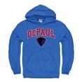 thumbnail image 1 of NCAA Adult Arch & Logo Gameday Hooded Sweatshirt (DePaul Blue Demons - Royal, Medium), 1 of 6