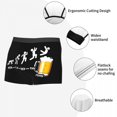 thumbnail image 7 of Beer Boxer Shorts For Men 3D Printed Sexy Male Alcohol Lover Underwear Panties Briefs Breathbale Underpants, 7 of 7
