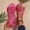 Hot Pink, variant on Women Comfy Shoes Solid Bowknot Peep Toe Lightweight Pull-On Flat Outdoor Summer Style