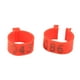 thumbnail image 2 of Goick Anillos de Pierna de Aves de corral-100PCS/bolsa 16MM 001-100 Anillo de Banda de Pierna de Ganso de Pato de Pollo de Aves de Corral de plástico de numeración(Rojo), 2 of 3