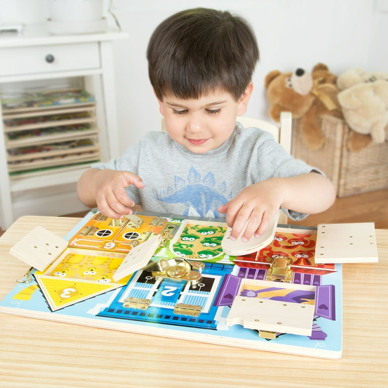 Melissa & Doug Latches Board Puzzle