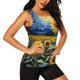 thumbnail image 2 of Fotbe Starry Sky Sunflower Blusas Sin Mangas para Mujer – Estilo Casual, Corte Suelto, Slim-Fit, Cuello Redondo Deportivo, Tops de Verano para Gimnasio y Yoga-Medium, 2 of 7