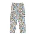 thumbnail image 5 of Balery Summer Time With Gnome print Women's Pajama Pants,Ultra Lightweight Pjs,Lounge Pant-Medium, 5 of 9