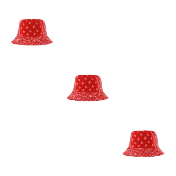 Sonducket Sombrero pescador negro para recreación al aire libre - Duradero y fácil de limpiar M rojo M(56-58cm) Type1 NO1