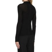Rick Owens Ribbed Fitted High-Neck Turtleneck (Men's)