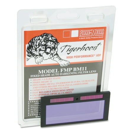Honeywell Fibre-Metal High Performance Auto Darkening Filter Cassettes, Shade 3-10, 2 x 4 1/4