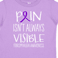thumbnail image 4 of Inktastic Fibromyalgia Awareness Pain Isn't Always Visible Boys or Girls Toddler T-Shirt, 4 of 5