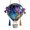 C - One Size, variant on TEPgvh 2D Hot Air Balloon Acrylic Hanging Ornament, Floral Print Pendant for Indoor Outdoor Decor,B,One Size