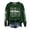 Dark Green, variant on TIANZEN Women Casual Long Sleeve Lightweight Crewneck Sweatshirts Football Graphic Printed Pullover Sweatshirts Blouse Top Hooded Zip up Jacket Women