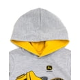 thumbnail image 5 of John Deere Construction Truck Fleece Pullover Hoodie Toddler to Little Kid, 5 of 5