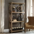 thumbnail image 2 of Uttermost Stratford Reclaimed Fir Wood Etagere in Light Gray Glaze, 2 of 4