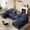 A-Dark Blue, variant on Rophefx 113" U Shaped Modular Sectional Sofa 4 Seat Chenille Cloud Couch Sofa with Chaise,Ottoman&Deep Seat for Living Room,Light Brown