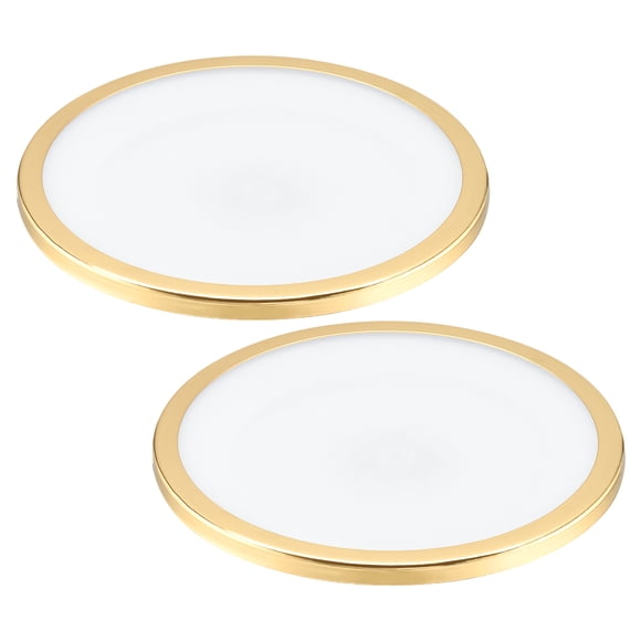 Unique Bargains Abat-Jour Intérieur de 5 Pouces, Diffuseur, 2 Pcs Housse de Protection contre la Poussière et la Poussière en Panneau Acrylique pour Abat-Jour de Lampe Tonneau