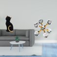 thumbnail image 2 of Figura decorativa de resina con forma de gato, forma de burbuja, adorno coleccionable para escritorio, oficina, estante, sala de estar, dormitorio y h, 2 of 8