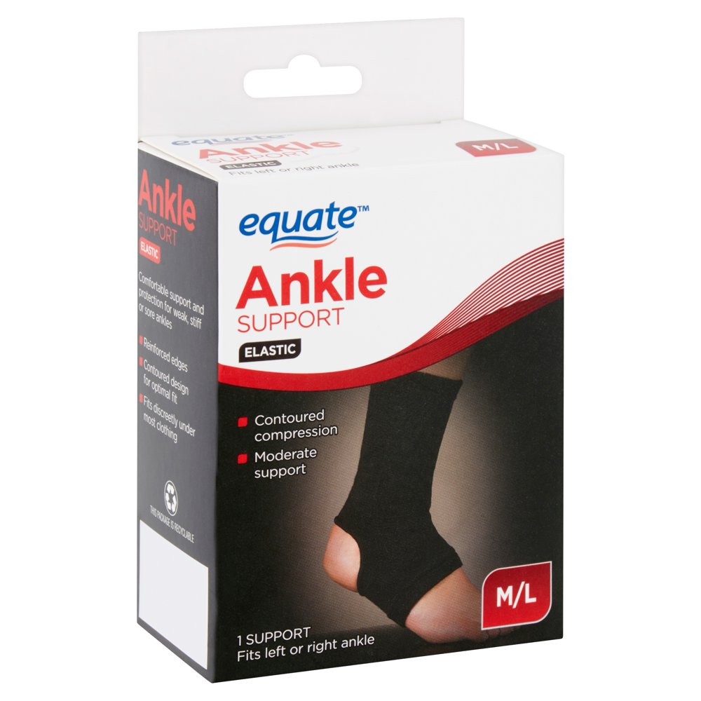 Equate Elastic Ankle Support, M/L