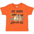 thumbnail image 3 of Inktastic My Pops Loves Me with Sloth and Hearts Boys or Girls Toddler T-Shirt, 3 of 5