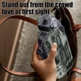 thumbnail image 6 of Flat Square Water Bottle, 25 oz Portable Travel Water Bottles Reusable Sports Bottle with Leakproof Designed for Camping, Fitness, Outdoor, 6 of 6