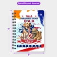 thumbnail image 5 of I'm a Labrador Retriever Dad and a Veteran, Nothing Scares me Happy Father's Day Spiral Bound Journal Lab Dog Lover Gifts 5x7in Spiral Notebook - 00006, 5 of 5