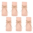 thumbnail image 1 of Juego de 6 servilletas de algodón, servilletas de tela para la cena, servilletas de mesa rústicas y gruesas para eventos familiares, fiestas, decoración de bodas, 41 x 41 cm, 1 of 5