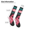 thumbnail image 4 of Vsdgher Ribbon With Angel Wings Knee Socks, High Socks Long Stretchy Sock Women Knee High Stocking, Long Socks for Women, 4 of 5