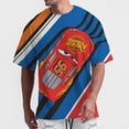 thumbnail image 4 of Camiseta clásica con estampado de anime de dibujos animados de Racing Story para hombre, para uso diario, ocio callejero, comodidad y estilo McQueen, 4 of 5