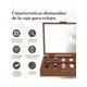 thumbnail image 3 of Caja Xtellar Para Relojes Y Alhajero Con 10 Compartimentos Color Marron, 3 of 5