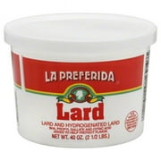LA PREFERIDA LARD-2.5 LB -Pack of 12