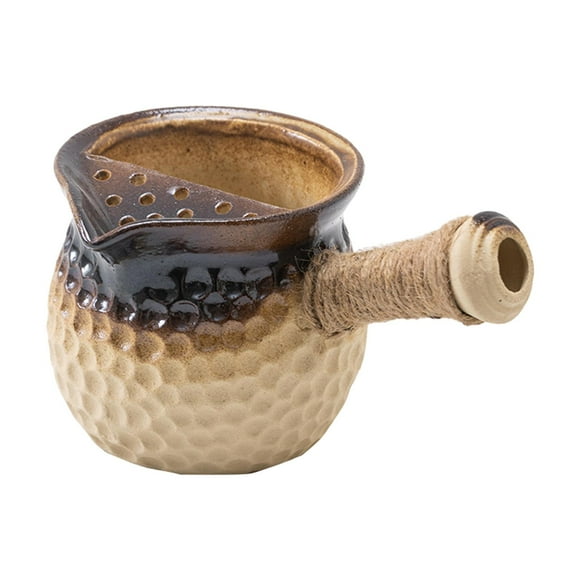 Tnarru Traditional Chinese Ceramic Teapot 18oz Blooming and Loose Tea Leaf Kettle Chinese Traditional Teapot Tea Kettles for Kitchen