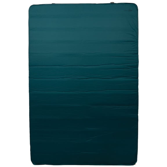 Peregrine Monarch Self Inflating Stretch Top Double Wide Sleeping Pad, 4" Thick, Full Size, Comfortable for Two People
