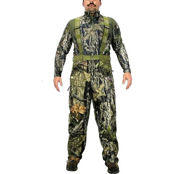 Paramount Outdoors EHG Elite Engineered Hunting Gear Piedmont Waterproof Convertible Camo Hunting Bib Pant (Mossy Oak Break-up Country)